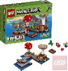 LEGO MINECRAFT Ostrov hub 21129 STAVEBNICE