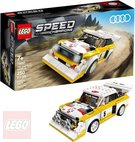 LEGO SPEED CHAMPIONS 1985 Audi Sport quattro S1 76897 STAVEBNICE