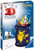 RAVENSBURGER Puzzle 3D Stojan na tužky Pokémon stojan na tužky 54 dílků