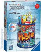 RAVENSBURGER Puzzle 3D Stojan na tužky holčičí Graffiti 54 dílků plast