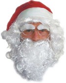 KARNEVAL Paruka Santa Claus pro dospělé KARNEVALOVÝ DOPLNĚK