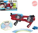 MATTEL Pistole BC Boomco STEALTH ABBUSH Set Terč + 17 šipek