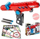 MATTEL BOOMCo plastová pistole Rail Blast set 3 šipky a terč