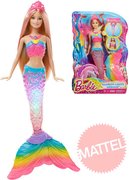MATTEL BRB Panenka Barbie 29cm mořská panna kouzelná na baterie Světlo