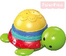 FISHER PRICE Baby želvička skládačka do vany pro miminko do vody plast