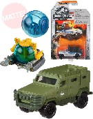MATTEL Matchbox auto angličák 6cm Jurský svět 1:64 kov 12 druhů