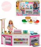 MATTEL BRB Kuchyně snů set panenka Barbie s modelínou a doplňky Světlo Zvuk