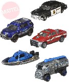 MATTEL Matchbox auto angličák hasiči set 5ks záchranné složky kov