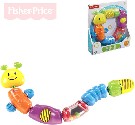 FISHER PRICE Baby housenka chrastítko kousátko s aktivitami pro miminko