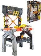Pracovní stůl set ponk s dětským nářadím 48ks plast v krabici