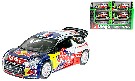 BBURAGO Auto kovový model závodního auta CITROEN Loeb WRC