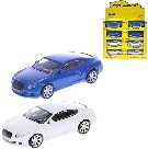 Auto Bentley Continental GT 10cm kovové PB volný chod 2 barvy