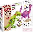 QUERCETTI Tecno Puzzle pohyblivé 3D brontosauři 26 dílků STAVEBNICE