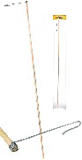 KARNEVAL Hůlka dřevěná (držák) na lampion 60cm