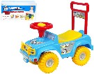 Odrážedlo auto jeep YUPEE světle modré Odstrkovadlo PLAST