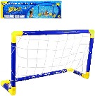 Branka multifunkční na vodní polo / fotbal / hokej 3v1 set s míčkem a doplňky