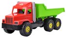 Auto nákladní 77cm červeno-zelené sklápěčka na písek plast
