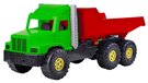 Auto nákladní 77cm zeleno-červené sklápěčka na písek plast