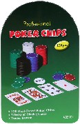 HRA Poker set v plechovém boxu *SPOLEČENSKÉ HRY*