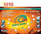 VISTA SEVA ND Náhradní díly stavebnice KŘÍŽOVÁ SPOJKA bílá 100 dílků