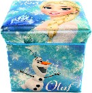 Box dětský úložný 32x32cm Frozen (Ledové Království) modrá krabice na hračky