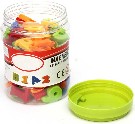 Magnetky čísllice a písmena 3cm set 56ks v doze