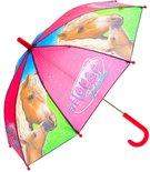 Deštník dětský Horse Friends 70x60cm s koníky manuální holčičí