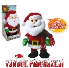 Postavička Santa Claus chodí a tancuje, zpívá česky 30cm