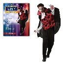 KARNEVAL Šaty UPÍR pro dospělé vel. 52 (178 cm) KOSTÝM