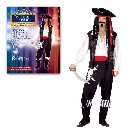KARNEVAL Šaty KAPITÁN PIRÁTŮ pro dopělé vel. 52 (178 cm) KOSTÝM