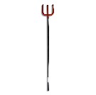 KARNEVAL Vidle čertovské 120cm pro čerta *KARNEVALOVÝ DOPLNĚK*