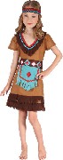 KARNEVAL Šaty Indiánka vel. M (120-130cm) 5-9 let KOSTÝM