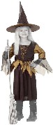 KARNEVAL Šaty ČARODĚJNICE vel. L (130-140 cm) 8-10 let KOSTÝM