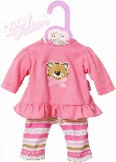 ZAPF CREATION Dolly Moda pyžamo medvídek pro panenku miminko 30-36cm