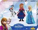 Korálky zažehlovací Frozen (Ledové Království) set 4000ks + 2 podložky s doplňky v krabici