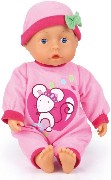 Panenka miminko Adélka 33cm baby na baterie říká dětská slůvka Zvuk
