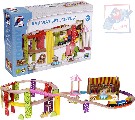 WOODY Vláčkodráha dřevěná CIRKUS *DŘEVĚNÉ HRAČKY*