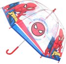 Deštník dětský Spiderman 70x70x64cm průhledný manuální