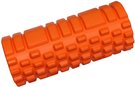 ACRA Válec masážní 33x14cm fitness roller oranžový plast