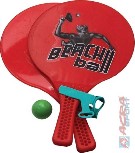 ACRA Beach Ball 2 pálky s míčkem plážový tenis