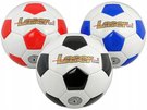Míč fotbalový Laser vel. 5 balón kopačák 3 barvy