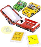 ALBI Hry do auta pro 1 hráče Značky / Kvízy / Bingo 3 druhy
