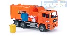 BRUDER 02761 (2761) Nákladní auto MAN - popelář + boční nakládání