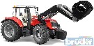 BRUDER 03047 (3047) Traktor MF Massey Ferguson čelní nakladač PLAST