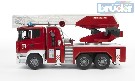 BRUDER 03590 Bworld Auto SCANIA požární HASIČSKÉ AUTO