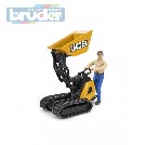 BRUDER 62004 Přepravník JCB s figurkou muže