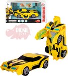 DICKIE Transformers robot Warrior Bumblebee auto na baterie Světlo Zvuk plast