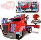 DICKIE Transformers Optimus Prime Battle Truck 23cm na baterie Světlo Zvuk