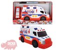 DICKIE Auto SOS ambulance Sanitka v krabici 33 cm Světlo Zvuk