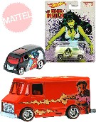 MATTEL HOT WHEELS Marvel Auto angličák 1:64 Pop Culture 5 druhů kov na kartě